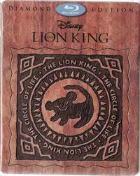 在飛比找Yahoo!奇摩拍賣優惠-獅子王The Lion King 雙碟BD 鐵盒珍藏版 中文