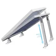 Adjustable Photovoltaic Support Aluminium Stand for All Sizes of Solar Panels