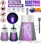 Electric Mosquito Killer Lamp Insect Catcher Fly Bug LED UV Mozzie Zapper Trap