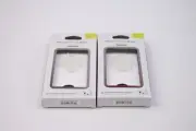 2X PopSockets Magnetic MagSafe PopWallet+ Phone Wallet & Grip iPhone White/Clear
