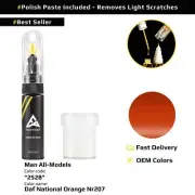 Touch up Paint for Man All Models Code: 2528 Daf National Orange Nr207