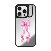 iPhone 16 Pro Mirror Ring Stand Case MagSafe Compatible Put A Bow On It