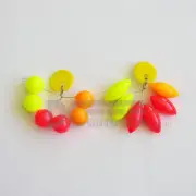 Plastic Beads Fishing Float / Bobber Stopper - Multicolour - 6pcs per Bag