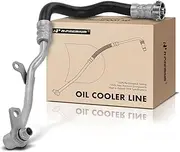 A-Premium Oil Cooler Line Replacement for Audi A6 2012-2014 S8 2013-2014 Transmission, 2.0L L4 3.0L V6 4.0L 4.2L V8 6.3L W12 GAS, Inlet