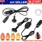 Salt Lamp Power Cord Cable 1.8m & Dimmer Control ON OFF Button Switch Bulb AU