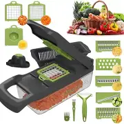 Vegetable Chopper 15 in 1 Vegetable Slicer Veggie Chopper Dicer with Container