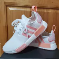 在飛比找蝦皮購物優惠-Adidas NMD R1 淺粉色 果凍底 25碼 運動鞋#