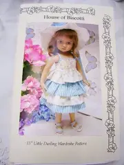 Effner 13" Little Darling Wardrobe Pattern, Skirt, Pants, Tops, Hat