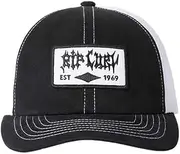[Rip Curl] Men's Quality Products Trucker Baseball Cap Black, BLACK, One size