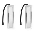 Range Hood Light Bulbs,120mm LED Cooker Light 1.5W Rectangle Smoke7740