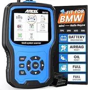 ANCEL BM700 Fit for BMW OBD2 Scanner - Full System Diagnostic Scan Tool with All Reset Services, Battery Registration Tool for BMW Mini Cooper Code Reader, Enhanced CBS Reset/Correct, DPF EPB Reset