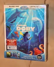 Finding Dory set w/ Activity book. Disney Blu-Ray, DVD, Digital HD. NEW Best Buy