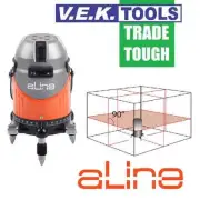 ALINE LASERS hvl100 BRIGHT RED BEAM MULTI LINE LASER LEVEL KIT-2YR WRNTY-PLS