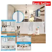 42" Extra Tall & 159" Extra Wide Retractable Pet Gate - Ultimate Safety Solution