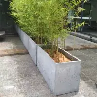 在飛比找樂天市場購物網優惠-長方地麵綠植種菜水泥花盆特大圍墻隔斷樓頂天颱鎂泥花箱槽