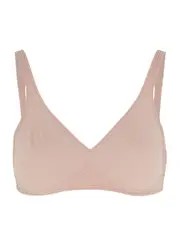 Wolford Skin Seamless Stretch-cotton Soft-cup bra - Rose 36C