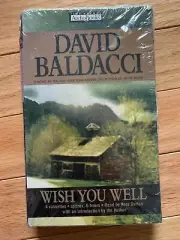 WISH YOU WELL - 4 CASSETTE TAPE AUDIO BOOK SET - DAVID BALDACCI