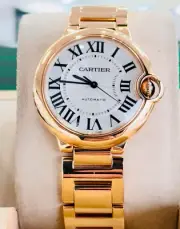 Cartier Ballon Bleu 36mm Midsize 3003 W69004Z2 18K Rose Gold Watch BOX/PAPERS