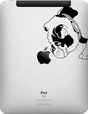 Brit The English Bulldog Decal for Ipad - Fits All Models