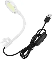 BCOATH Fish Tank USB Light Fish Tank Lamp Aquarium Aquatic Led Light Aquarium Supplies White Abs