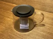IKEA RIKLIG Glass Teapot Tea Infuser. NEW - No Box. Czech Made. 1 Pint/500ml