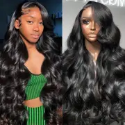 22 Inch Lace Front Human Hair Wig - Body Wave 13x4 HD 180% Density Frontal Wi...