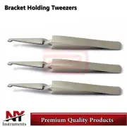 Dental Orthodontic Bracket Holding Placing Tweezers Reverse Action Forceps