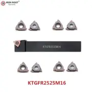 1P KTGFR2525M16 CNC Lathe Turning Tool Tool External Grooving Tool Holder TGF32R