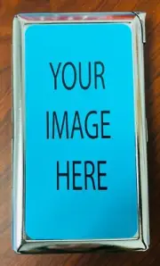 Design Your Own 100's Size Cigarette Case with built in lighter Wallet