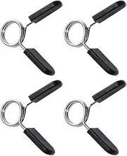 Pack of 4 Dumbbell Bars, Spring Clasps, Weight Lever Clamps for Dumbbells, Dumbbell Clips for Dumbbells, Dumbbell Attachment, Lock, 30 mm, Spring Clip, Clamps, Spring Clasps