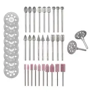 Diamond Grinding Carving Cutting Wheel Burr Polishing Bit Set For Rotary Tool A