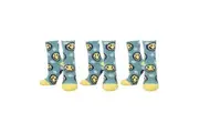 3x Socksmith Warm & Cozy Ladies Novelty Fashion Trendy Socks Happy Face One Size
