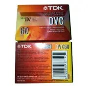 MINI DV TAPE TDK DVM-60ME DVC60 (BRAND NEW) Factory Sealed