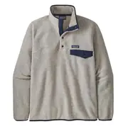 Patagonia Synchilla Snap-T Mens Fleece Pullover - Oatmeal Heather - XXL
