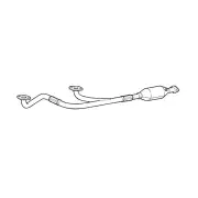 Redback Underfloor Catalytic Converter for Holden Vectra JS Y26SE 2.6L 2000-2002