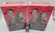 2022 Upper Deck Marvel WandaVision Factory Sealed Blaster - 2 Box Lot