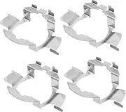 YOSADIER 4pcs Headlight Bulb Base Retainers Durable Car LED Adapter Clips Direct Replacement for Secure Installation Fit for Xenon Bulbs