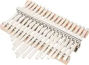 COMPUKAS Create Your Own Thumb Piano Diy Kalimba Kit Handmade Parts Accessories 17 Notes for Musicians
