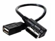 For Mercedes-Benz USB FLSH DRIVE iPOD MP3 MP4 AUX INTERFACE ADAPTER CABLE
