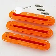 Sets Tri Fins Box Fins for Future for Surfing SUP Screw Surfboard Surf Fins Plugs Set 7 Colors