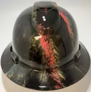 New Full Brim Hard Hat Custom Hydro Dipped WAVY GRUNGE AMERICAN FLAG
