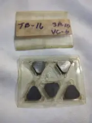 Qty.5 NOS Valenite TB-16 3P 10 Grade VC6 Carbide Inserts (B2)