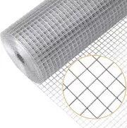1/2inch 12Inch（H）x10Ft（L）19 Gauge Mental Mesh Roll Hardware Cloth Chicken Fnece