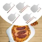 12" Pizza Peel for Cheese, Bread, Fruit, Vegetables Portable Pizza Paddle