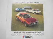 AMC NOS 75 catalog book W Pacer Gremlin Hornet Matador Sportabout Oleg Cassini