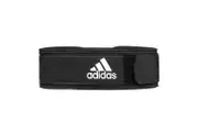 Adidas Weight Lifting Belt Back Support Gym Training Body Building Small - Black