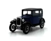 EY 1:76 Blue Austin 7 RN Classic Vintage Model Diecast Display Car