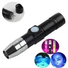USB charging 365nm Led UV Flashlight Torch Light Ultra Violet lamp Blacklight