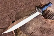 24" CUSTOM HANDMADE CARBON STEEL BLADE ROMAN GLADIUS SWORD WOODEN HANDLE+SHEATH