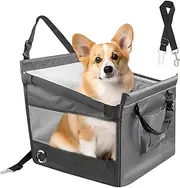 Dog Car Seat,Pet Car Seat Bed - Breathable Auto Backpack Puppy Bed, Multifunctional Waterproof Booster Carseat for Kittens